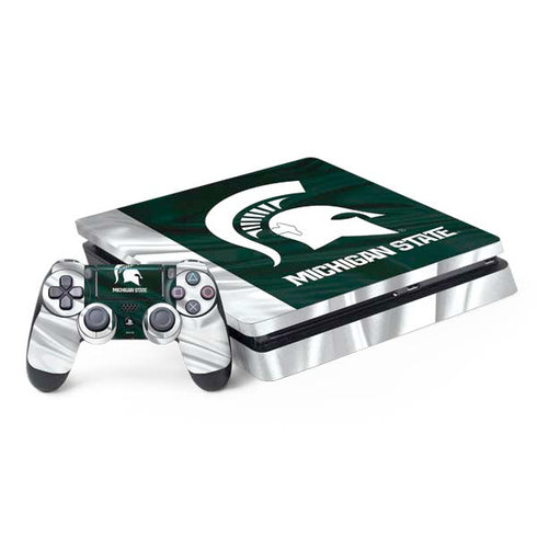 Michigan State University Away Grey Jersey PlayStation PS4 Skins